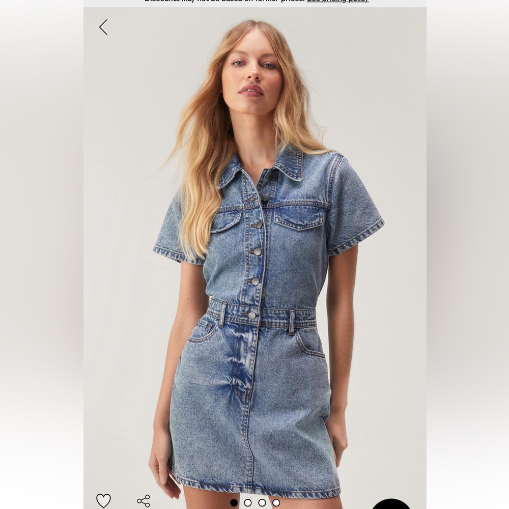 Denim Shirt Dress